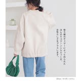 n'OrLABELフェイクメルトンボリュームリーブブルゾン | osharewalker | 詳細画像3