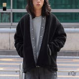 n'OrLABELスタンドカラーボアジャケット | osharewalker | 詳細画像1