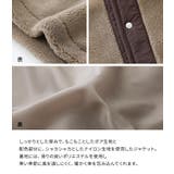 n'OrLABELスタンドカラーボアジャケット | osharewalker | 詳細画像3