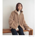 n'OrLABELボリュームスリーブボアジャケット | osharewalker | 詳細画像11 