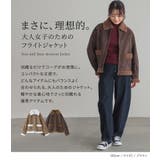 n'OrLABELフェイクムートンショートジャケット | osharewalker | 詳細画像2