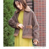 n'OrLABELフェイクムートンショートジャケット | osharewalker | 詳細画像7