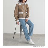 n'OrLABELフェイクムートンショートジャケット | osharewalker | 詳細画像12