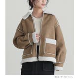 n'OrLABELフェイクムートンショートジャケット | osharewalker | 詳細画像13