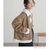 n'OrLABELフェイクムートンショートジャケット | osharewalker | 詳細画像15