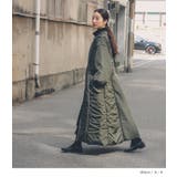 somari imaginationMA-1中綿フリルロングコート | osharewalker | 詳細画像7