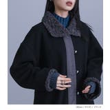 kOhAKUボア切替ミドルコート | osharewalker | 詳細画像11