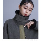 kOhAKUボア切替ミドルコート | osharewalker | 詳細画像13