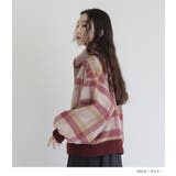 somari imagination起毛チェック柄ショートコート | osharewalker | 詳細画像5
