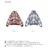 somari imagination起毛チェック柄ショートコート | osharewalker | 詳細画像19