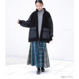n'OrLABELボアキルティング切替ブルゾン  | osharewalker | 詳細画像12 