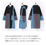 n'OrLABEL配色メルトンコート  | osharewalker | 詳細画像3 