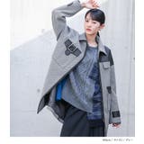 kOhAKU異素材切替バックルコート  | osharewalker | 詳細画像3 