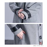 kOhAKU異素材切替バックルコート  | osharewalker | 詳細画像12 