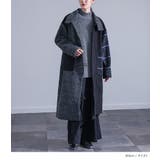 kOhAKU異素材切替スタンドロングコート  | osharewalker | 詳細画像5 