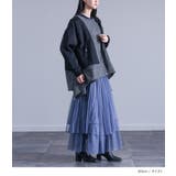 kOhAKUチェックフレア切替ブルゾン  | osharewalker | 詳細画像7 