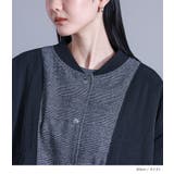 kOhAKUチェックフレア切替ブルゾン  | osharewalker | 詳細画像13 