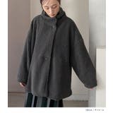 n'OrLABELスタンドカラーボアショートコート  | osharewalker | 詳細画像8 