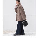 n'OrLABELスタンドカラーボアショートコート  | osharewalker | 詳細画像12 