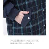 n'OrLABEL異素材テーラードチェックブルゾン  | osharewalker | 詳細画像5 