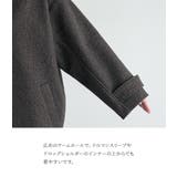 n'OrLABELタックスタンドカラーミドルコート  | osharewalker | 詳細画像8 