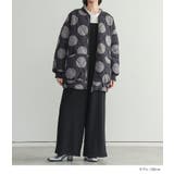 n'OrLABELドットプリントキルティングコートブルゾン  | osharewalker | 詳細画像12 