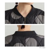 n'OrLABELドットプリントキルティングコートブルゾン  | osharewalker | 詳細画像16 