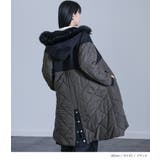 kOhAKUフードファーキルティングコート  | osharewalker | 詳細画像4 