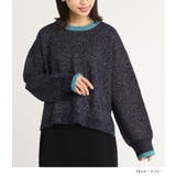 n'OrLABELスパンコールラメ配色ニット | osharewalker | 詳細画像8 