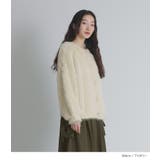 somari imagination2wayクルーネックロゴカーディガン | osharewalker | 詳細画像10 