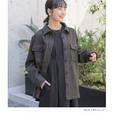 n'OrLABELフェイクメルトンオーバーシャツ | osharewalker | 詳細画像7 