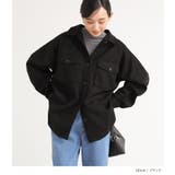 n'OrLABELフェイクメルトンオーバーシャツ | osharewalker | 詳細画像13 