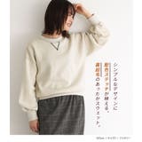 n'OrLABEL配色ステッチ裏起毛スウェット | osharewalker | 詳細画像2