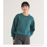 n'OrLABEL配色ステッチ裏起毛スウェット | osharewalker | 詳細画像6