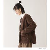 n'OrLABEL裏フリースボアジップカーディガン | osharewalker | 詳細画像9