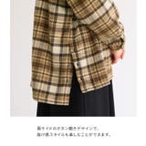 n'OrLABELメルトンチェックオーバーシャツ | osharewalker | 詳細画像4