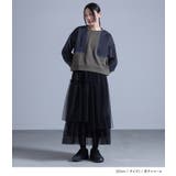 kOhAKU裏シャギー異素材ドッキングスウェット  | osharewalker | 詳細画像8 