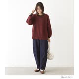 n'OrLABEL配色ブークレニットプルオーバー  | osharewalker | 詳細画像13 