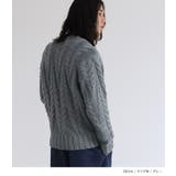 n'OrLABEL立体ケーブル編みニット  | osharewalker【MEN】 | 詳細画像6 