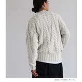 n'OrLABEL立体ケーブル編みニット  | osharewalker【MEN】 | 詳細画像13 