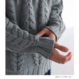 n'OrLABEL立体ケーブル編みニット  | osharewalker【MEN】 | 詳細画像15 