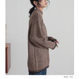 n'OrLABELロゴジャカードモヘヤタッチニット | osharewalker | 詳細画像8 