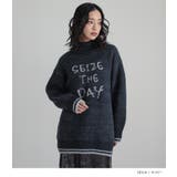 n'OrLABELロゴジャカードモヘヤタッチニット | osharewalker | 詳細画像15 