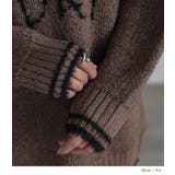 n'OrLABELロゴジャカードモヘヤタッチニット | osharewalker | 詳細画像18 