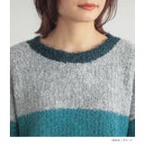 n'OrLABELブークレ配色ニット | osharewalker | 詳細画像15 