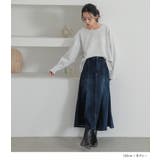 n'OrLABELボリュームスリーブジャカードカットソー  | osharewalker | 詳細画像14 