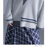 kOhAKUアシメ衿デザインニット  | osharewalker | 詳細画像13 