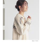 n'OrLABELノルディック柄ニットカーディガン | osharewalker | 詳細画像12