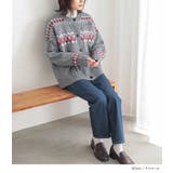 n'OrLABELノルディック柄ニットカーディガン | osharewalker | 詳細画像15