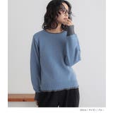 n'OrLABEL配色クルーネックニット  | osharewalker | 詳細画像5 